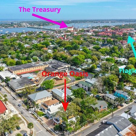 Orange Oasis - Walk To Historic District Saint Augustine Exterior foto