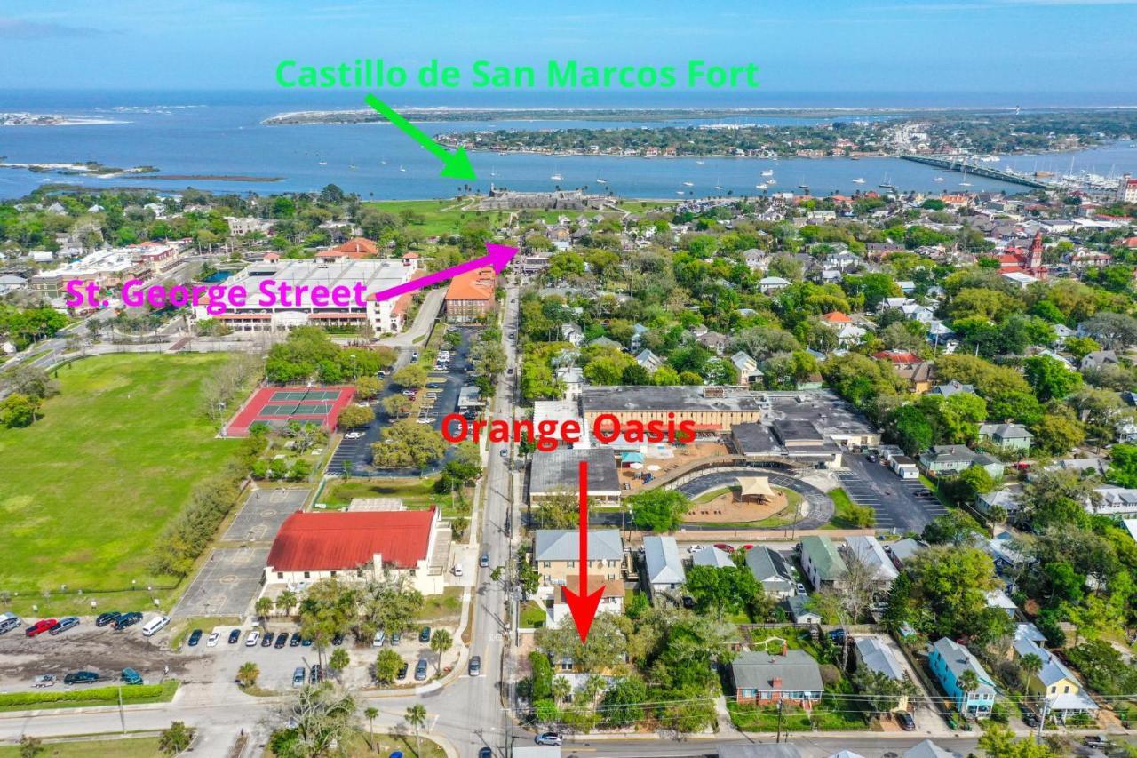 Orange Oasis - Walk To Historic District Saint Augustine Exterior foto
