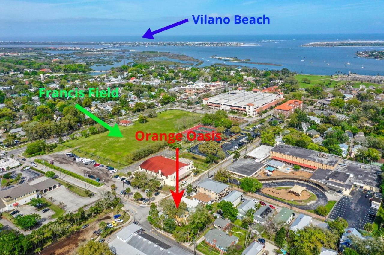 Orange Oasis - Walk To Historic District Saint Augustine Exterior foto